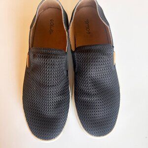 Olukai Pehuea Black Slip On Shoes Womens Size 9